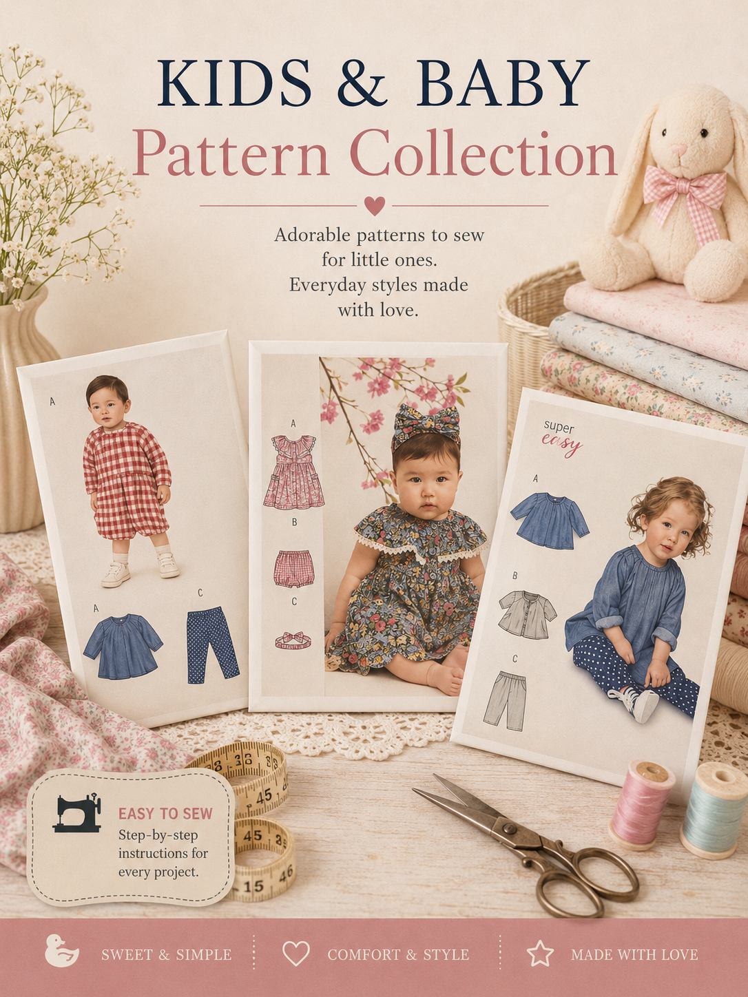 Kids & Baby Sewing Patterns