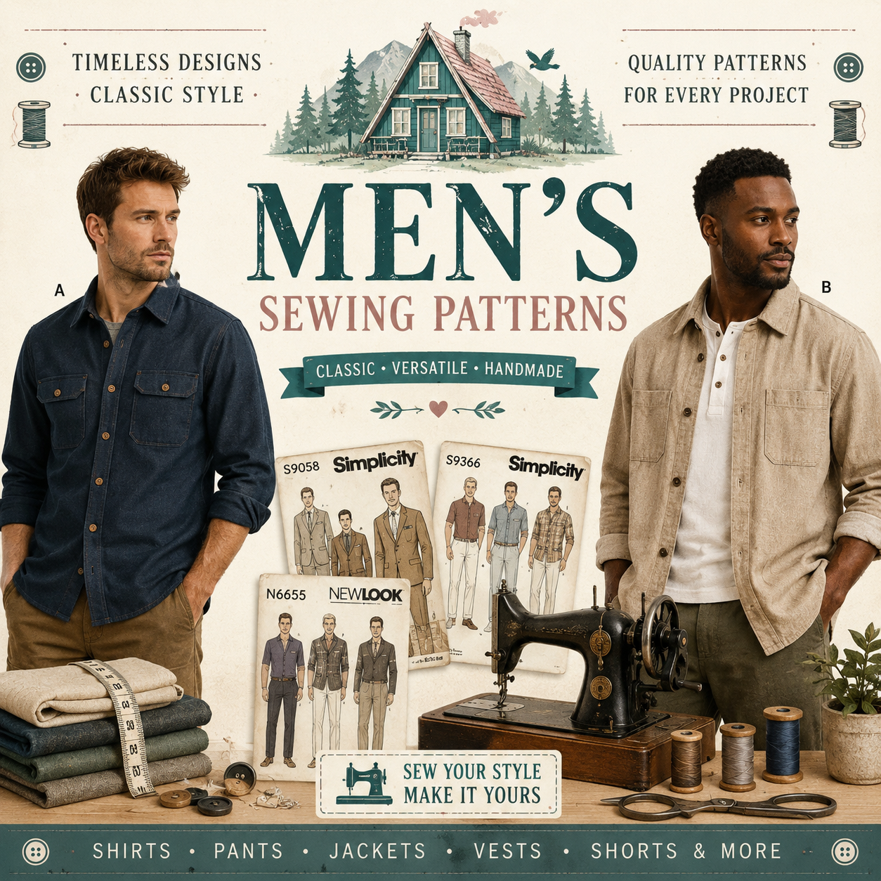 Men's Sewing Patterns
