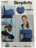 Simplicity S9902 Adaptive Wraps, Cast Covers, Mitts & Sling Sewing Pattern XS-L