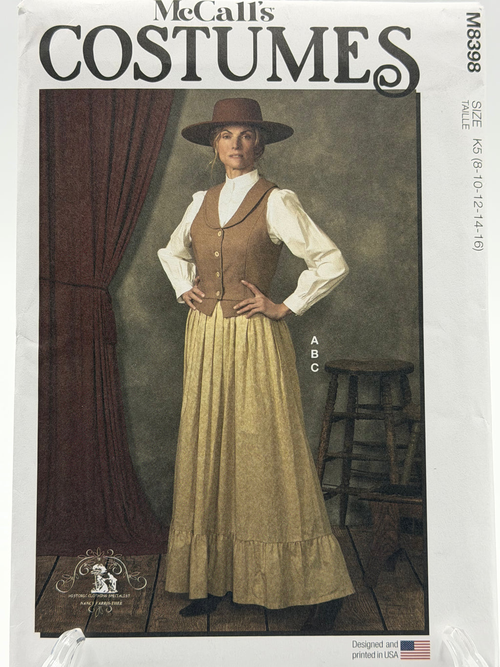 McCall's M8398 – Misses' Costumes