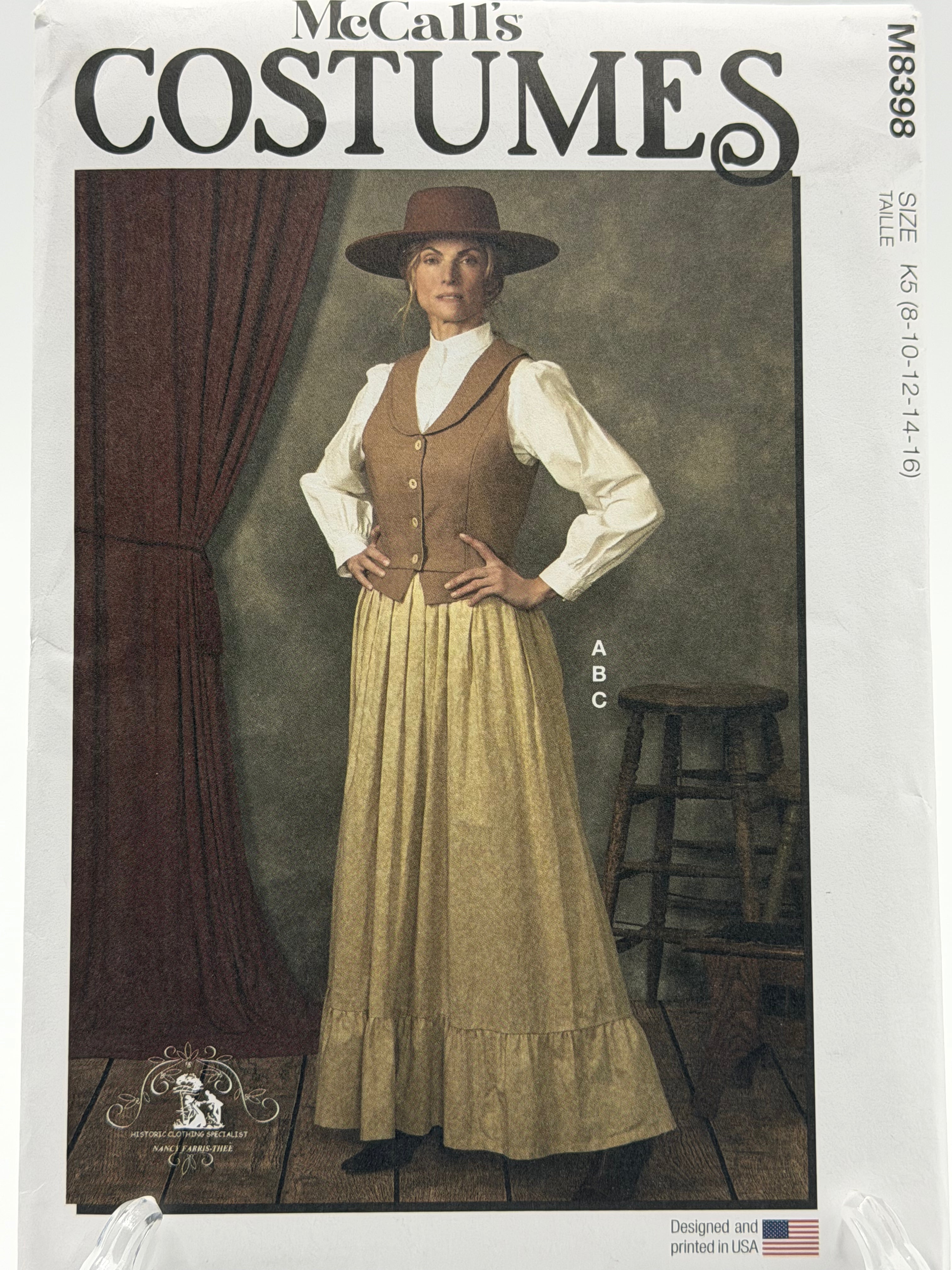 McCall's M8398 – Misses' Costumes