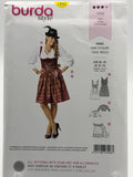 Burda Style 7443 – Dirndl Dress, Blouse & Apron