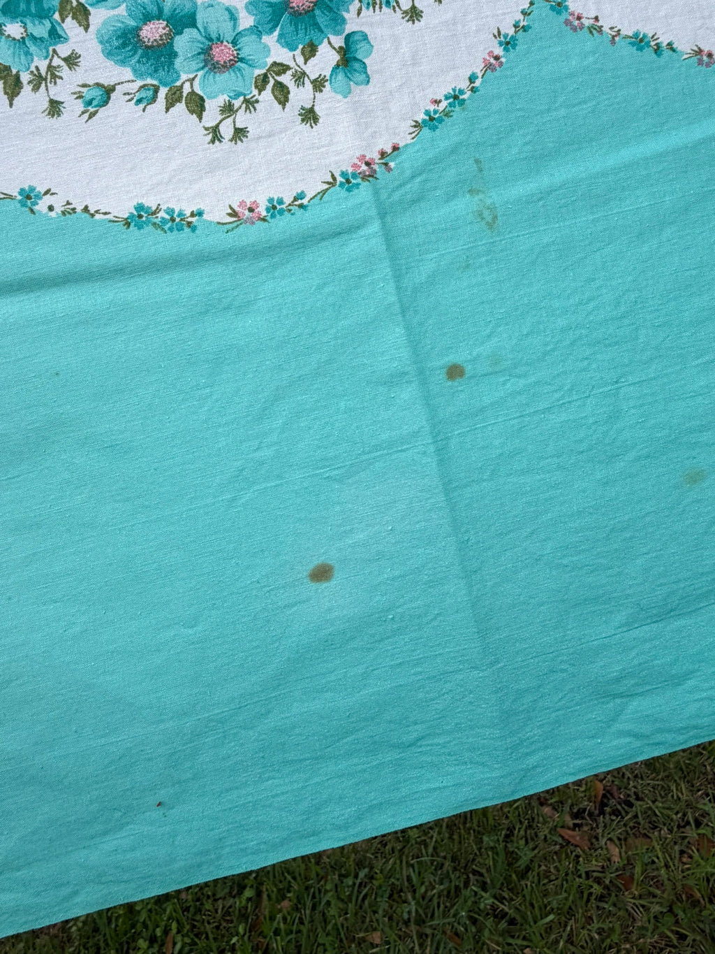Dark staining